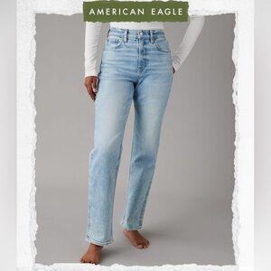 American Eagle Stretch Highest Waist 90’s Boyfriend Jean, Size 16 Short